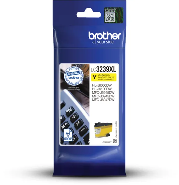 Brother LC3239XL cartucho de tinta amarillo