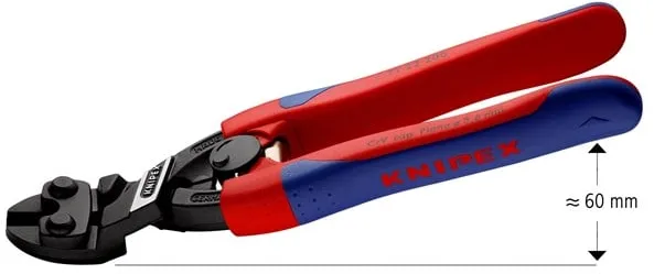 KNIPEX cobolt® negro atramentado 200 mm, 71 22 200