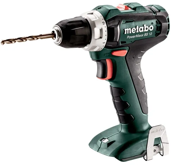 Metabo PowerMAXX BS 12 solo taladro/atornillador a batería