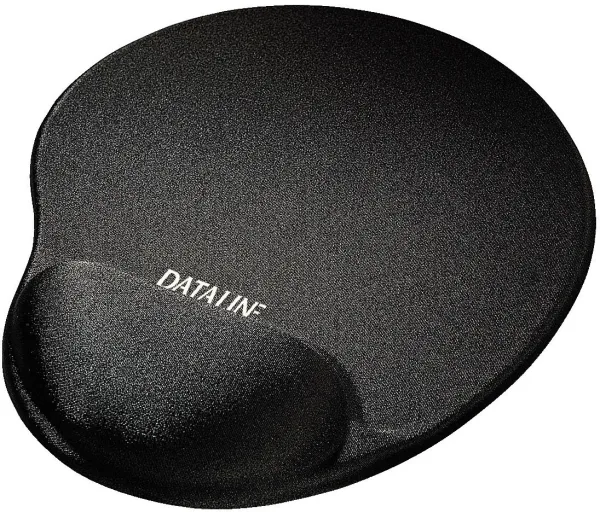Esselte Dataline All-in-One alfombrilla de ratón con gel negra