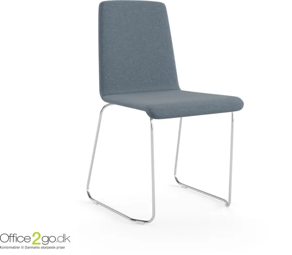 Silla Moon - con patines - tapizada