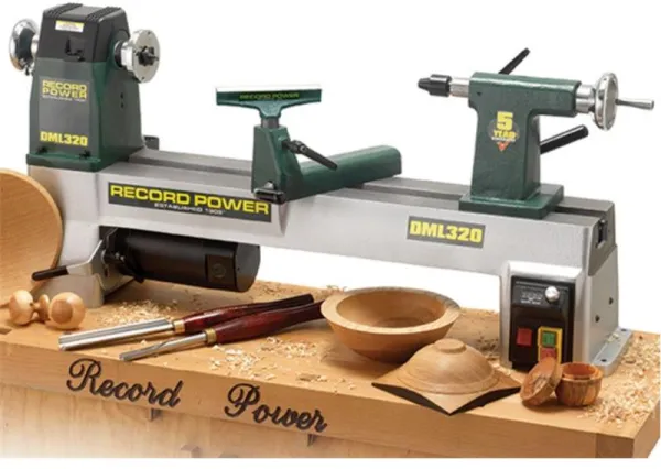 Record Torno de madera DML320 con velocidad variable - M33